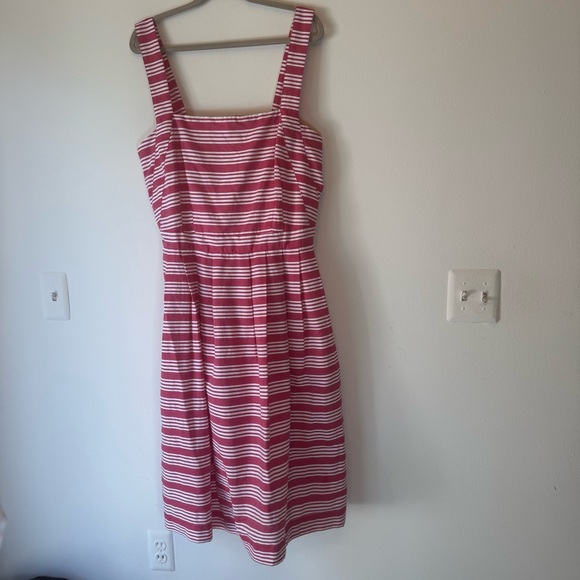emilyandfin Dresses & Skirts - EmilyandFin Striped Pink and White Women's Dress Costal Feminine Summery 0015